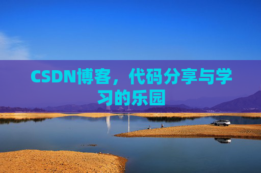 CSDN博客,代码分享与学习的乐园